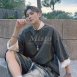 【MISTO SHOP】正韓 男裝 俏皮頑皮豹水洗TEE