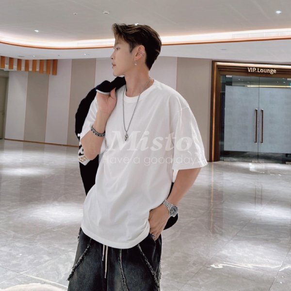 【MISTO SHOP】正韓 男裝 圓領素TEE｜挺版棉質