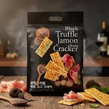 韓國 黑松露火腿蘇打餅乾294g (大包裝)